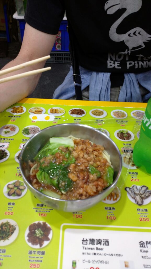 肉炒麺　台湾